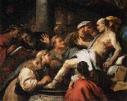 Luca  Giordano The Death of Seneca oil on canvas